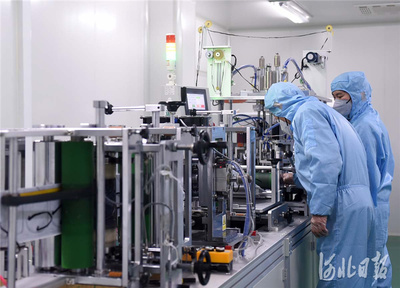 河北晉州 全力生產(chǎn)保障抗疫一線醫(yī)療器械